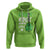 St. Patrick's Day Hoodie Funny Sham Rock N Roll Shamrock Guitar - Wonder Print Shop