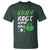 St. Patrick's Day T Shirt Funny Sham Rock N Roll Shamrock Guitar - Wonder Print Shop