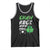 St Patrick's Day Tank Top Funny Sham Rock N Roll Shamrock Guitar