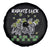 St Patrick's Day Spare Tire Cover Radiate Luck Funny Skeleton Radiology