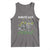 St Patrick's Day Tank Top Radiate Luck Funny Skeleton Radiology