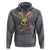 Easter Day Hoodie Bunny Skull Cross Bone Melting - Wonder Print Shop