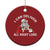 Funny Xmas Christmas Ornament I Can Deliver All Night Long - Wonder Print Shop