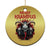 Merry Krampus Christmas Ornament  Horor Xmas Evil - Wonder Print Shop