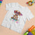 100th Day Of School Cute Dog Puppy T Shirt For Kid - Wonder Print Shop