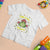 100th Day Of School T Shirt For Kid Time Flies Frog 100 Days - Wonder Print Shop