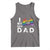 Father's Day LGBT Pride Tank Top I Love My Gay Dad