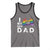 Father's Day LGBT Pride Tank Top I Love My Gay Dad