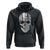 Father's Day Hoodie One Badass Bonus Dad Skull - Wonder Print Shop