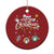 Merry Christmas Cute Penguin Christmas Ornament - Wonder Print Shop