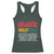 Funny Black Pride Racerback Tank Top Yes I'm Mixed With Black