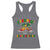 Stepping Into Black History Month Racerback Tank Top