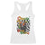 Stepping Into Black History Month Racerback Tank Top African American Women Melanin Pride