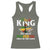 Black Pride Racerback Tank Top Black King The Most Powerful Piece In The Game