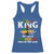 Black Pride Racerback Tank Top Black King The Most Powerful Piece In The Game