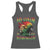 Black Pride Racerback Tank Top My Color Is My Strength African American Women Lion