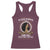 Black Women Pride Racerback Tank Top Made Out Of Brown Sugar Cocoa Honey And Gold Retro