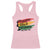 Powered By The Black Women Before Me Racerback Tank Top