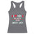 Personalized Black Jobs Racerback Tank Top Custom Job I Love My Black Job