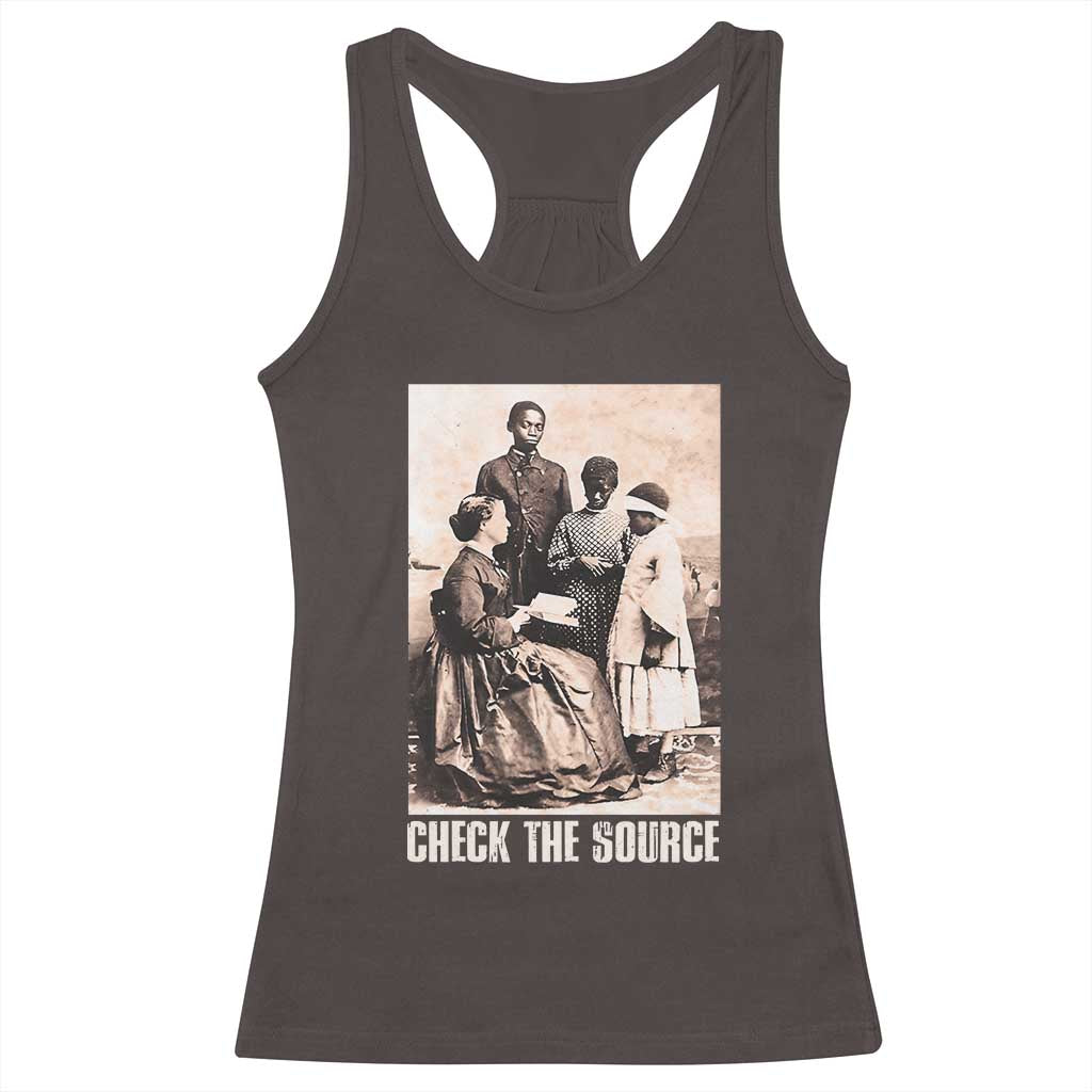 Black History Racerback Tank Top Check the Source African American