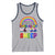 LGBT Pride Tank Top Jesus Loves All His Sheep Lesbian Gay Bisexual Transgender Black White