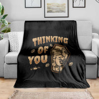 Voodoo Doll Throw Blanket Thinking Of You Horror Halloween - Wonder Print Shop
