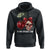 Halloween Coquette Hoodie In My Spooky Era Skull Cherry