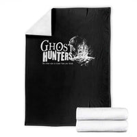 Ghost Hunter Throw Blanket The Other Side Is Closer Than You Think - Wonder Print Shop