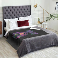 Funny Halloween Throw Blanket Have A Killer Day - Wonder Print Shop
