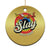 Funny Xmas LGBT Christmas Ornament Slay All Day Sleigh Rainbow - Wonder Print Shop