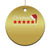 Funny Xmas Christmas Ornament Five Stars Totally Awesome Highly Recommend - Wonder Print Shop