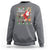 Christmas Sweatshirt Merry Swishmas Santa Baseketball Player - Wonder Print Shop