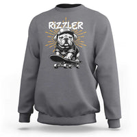 Funny Meme Rizzler Dog Sweatshirt
