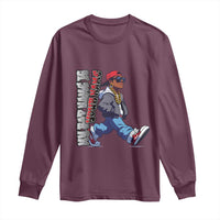Personalized Hip Hop Rapper Long Sleeve Shirt Custom Name My Rap Name Is