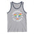 Funny Halloween LGBT Tank Top Possessed By Gay Demon Rainbow Bat