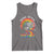 Funny Halloween LGBT Tank Top Ride With Pride Witch Rainbow Spooky And Pride