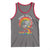 Funny Halloween LGBT Tank Top Ride With Pride Witch Rainbow Spooky And Pride