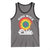 Funny Halloween LGBT Tank Top Ride With Pride Witch Rainbow