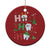 Christmas Dentist Christmas Ornament Ho Ho Ho Tooth Dental - Wonder Print Shop