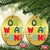 Oh What Fun Xmas Candy Cane Christmas Ornament - Wonder Print Shop