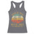 Christian Racerback Tank Top Walk By Faith Not By Sight Retro