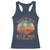 Christian Racerback Tank Top Walk By Faith Not By Sight Retro