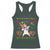 Funny Hanukkah Racerback Tank Top Jewnicorn Jewish Unicorn Rainbow