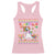 Funny Hanukkah Racerback Tank Top Jewnicorn Jewish Unicorn Rainbow