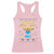 Funny Hanukkah Racerback Tank Top Jewdolph Jewish Reindeer Menorah