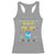 Funny Hanukkah Racerback Tank Top Jewdolph Jewish Reindeer Menorah