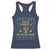 Funny Hanukkah Racerback Tank Top Feliz Januca Ladino Jewish Sephardic