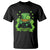 St. Patrick's Day T Shirt Gamerchaun Video Game Funny Lucky Gamer - Wonder Print Shop