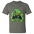 St. Patrick's Day T Shirt Gamerchaun Video Game Funny Lucky Gamer - Wonder Print Shop