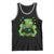 St Patrick's Day Tank Top Gamerchaun Video Game Funny Lucky Gamer